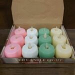 Realistic Swinging LED Candles Multi Colors Candles for Diwali Decoration Pack of 12